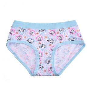 Factory selling Comfortable Underwear - Girls Organic  Panties Baby Cotton Kids Wearing Girl Children sturdy Girls Briefs Knickers Underwear  – Toptex