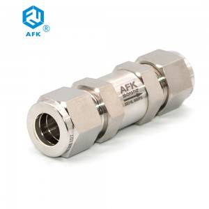 Non Return SS316 Air Compressor Gas Check Valve Stainless Steel