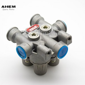 China Cheap price Four Way Protection Valve - Four circuit protection valve AE4422  for truck，trailer and bus  – AHEM