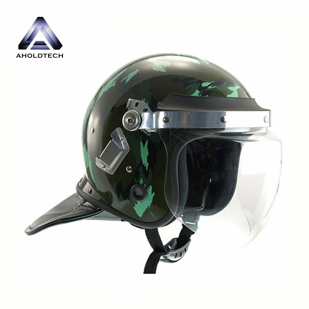 China Hot New Products Full Face Police Riot Helmet - Convex Visor