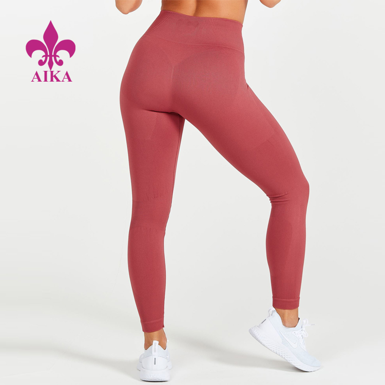China Leggings Seamless Nylon Spandex Sportswear High Waist Yoga Pants For  Women factory and manufacturers