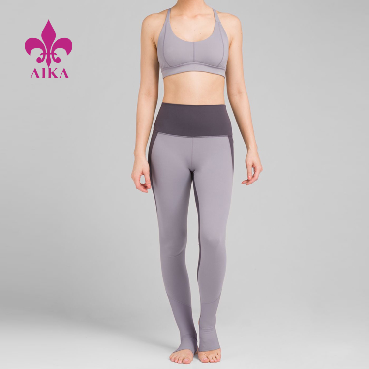 Gym Fitness Workout Sports Bra No Front Seam Side Pocket Design Leggings  Yoga Sets for Women - China Brand New Sports Clothes and Leggings Yoga Suit  price