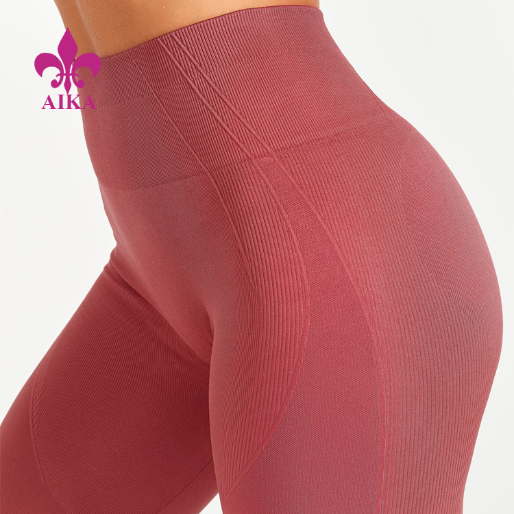 China Leggings Seamless Nylon Spandex Sportswear High Waist Yoga Pants For  Women factory and manufacturers