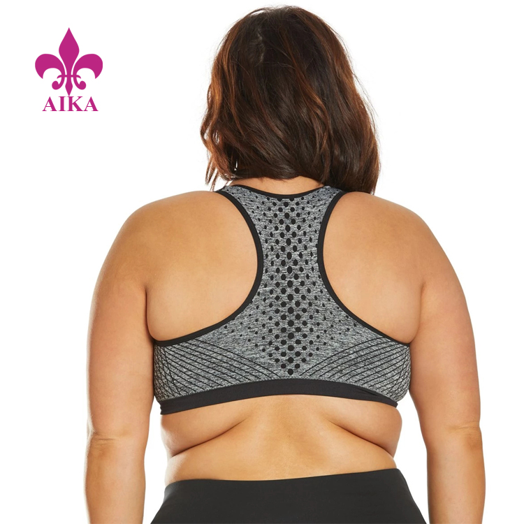 China New Popular Sports wear Women Gym Clothes Plus Size Fitness Yoga  Sports Bra factory and manufacturers