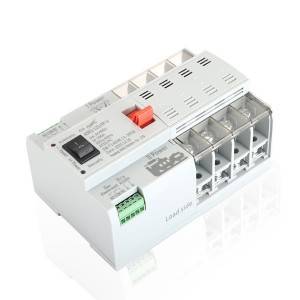 New Design 16A To 100A 4P Automatic Changeover Switch