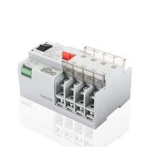 New Design 16A To 100A 4P Automatic Changeover Switch
