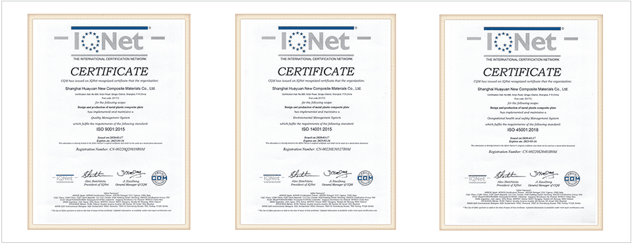 ISO9001,ISO14001,ISO45001 Certified Company