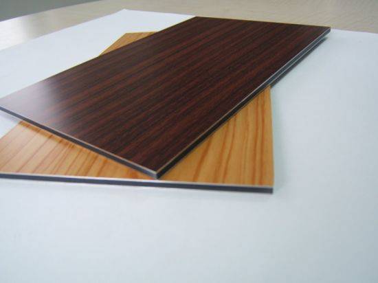 China Wood Finish ACP Sheet Aluminum Composite Panel with 