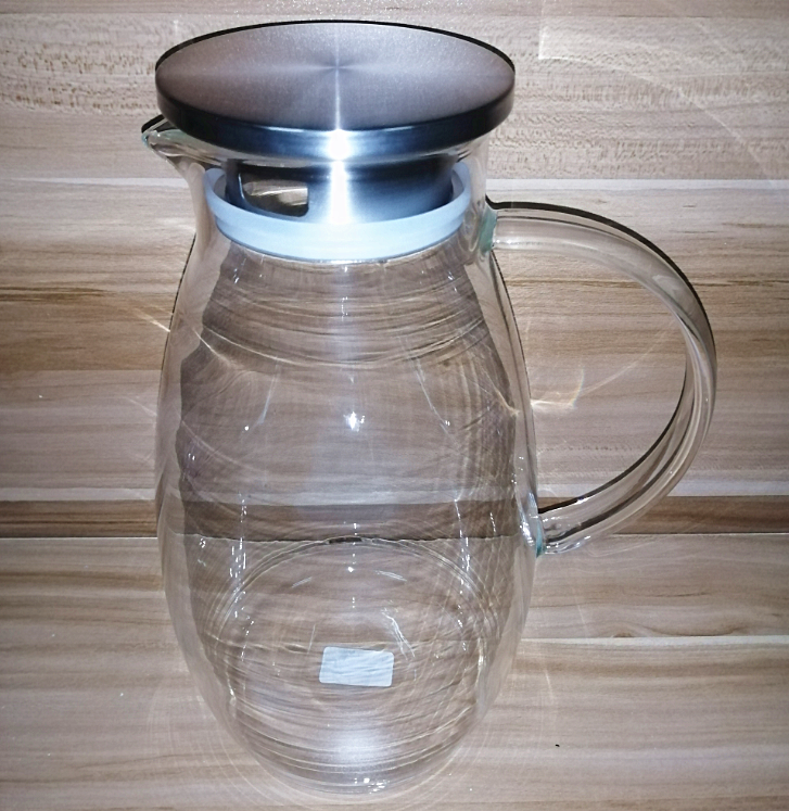Hand-Made High Borosilicate Glass Water Pot