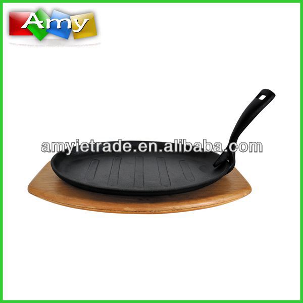 Factory best selling Highly Recommended Non Stick Fry Pan Exporter - cast iron sizzler plate, cast iron steak plate, cast iron cookware – Amy