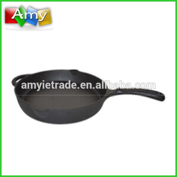 China Supplier Burner Griddle - pre-seasoned cast iron skillet, electric cast iron skillet,cast iron cookware – Amy