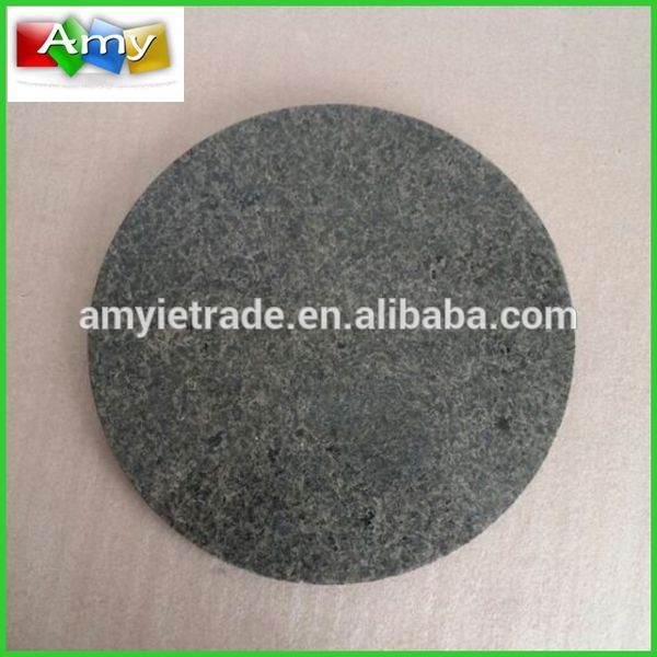 Speckled Black Round Granite Chopping Board/Cutting Board