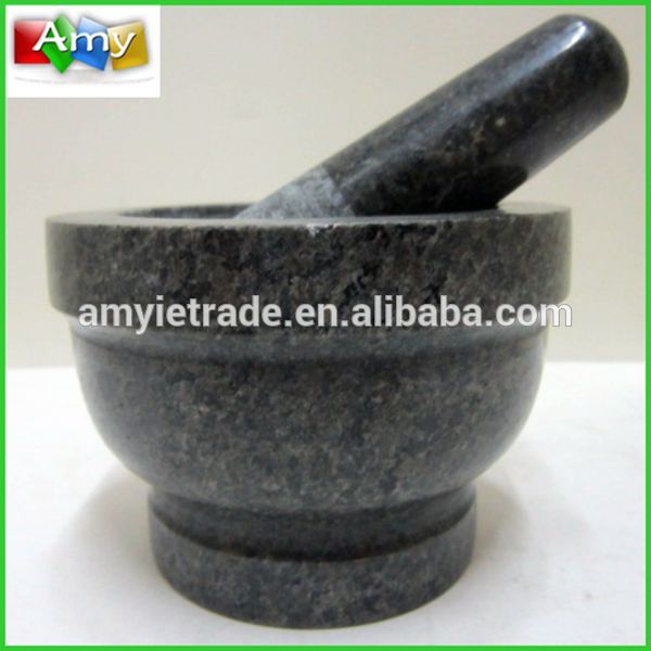 OEM China Coffee Mug With Heart-shaped Handle - SM764 granite stone mortar and pestle, pestles and mortars – Amy