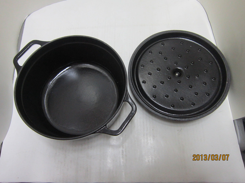 Cast iron color enamel pot/cast iron cookware
