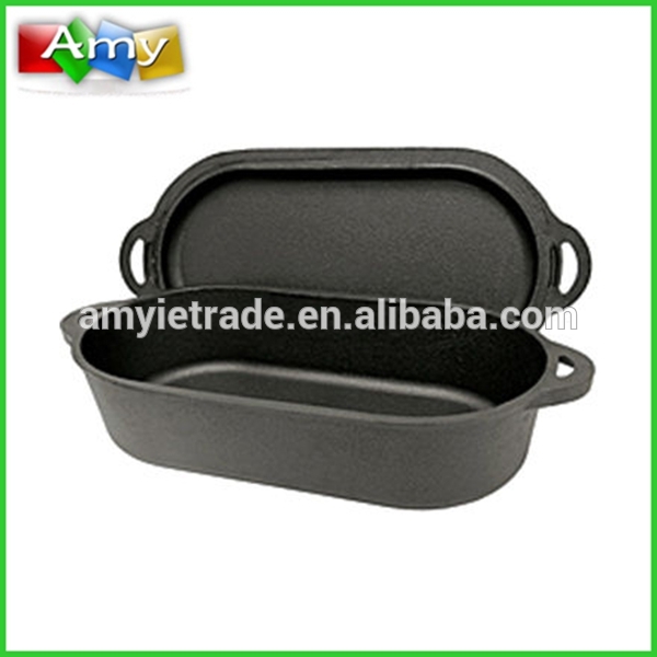 OEM Manufacturer Small Cast Iron Skillet - Pre-seasoned Cast Iron Casserole With Lid – Amy