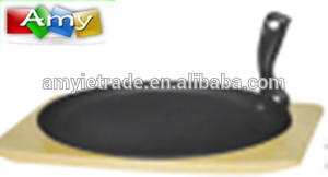 Europe style for Wheat Flour Mill Industry - SW-S015 cast iron fajitas pan,cast iron cookware – Amy