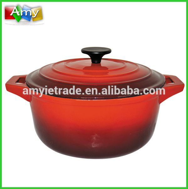China Gold Supplier for Mexican Granite Molcajete - SW-KA24B Cast Iron Electric Stew Pot, Enamel Cast Iron Cookware – Amy