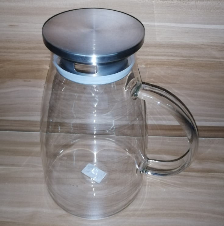 China New Product Black Marble Mortar & Pestle - Heat-Resistant High Borosilicate Glass Water Pot Glass Juice Pot – Amy