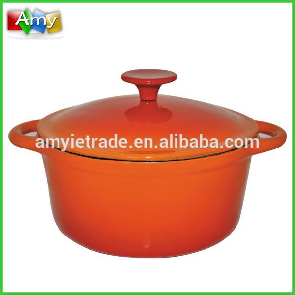 Quality Inspection for New Enamel Casserole Set - SW-KA24P Porcelain Enamel Sauce Pot, Electric Soup Pot – Amy