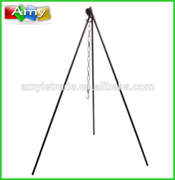 OEM Customized Stainless Steel Cooking Pots Cookware - Cast Iron Tripod, Metal Tripod Stand – Amy