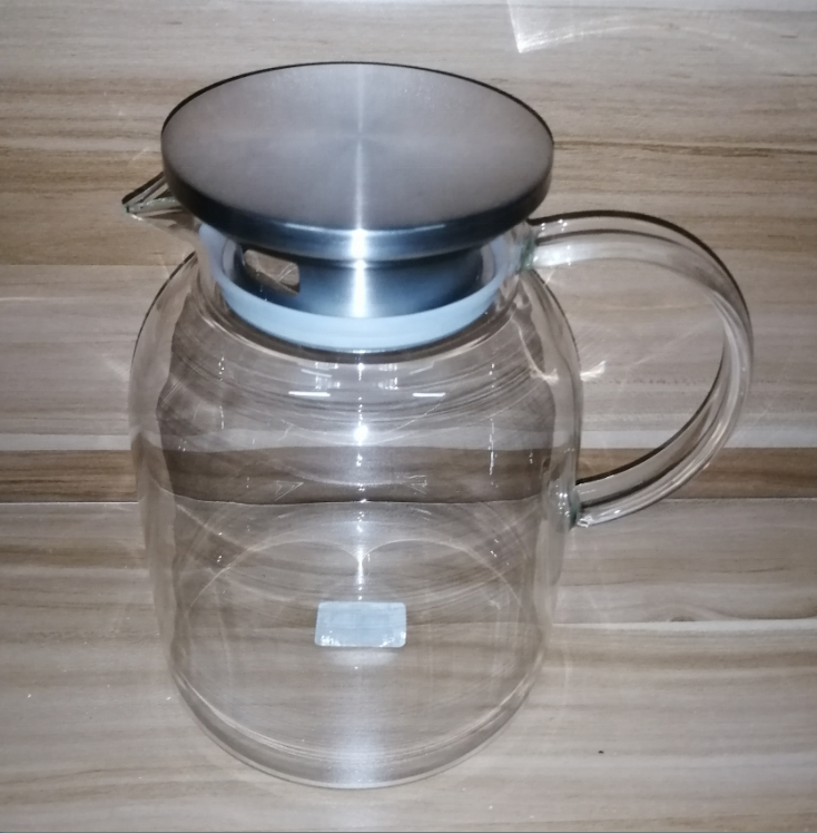 China Cheap price Cast Iron Cookware Pan - High Borosilicate Glass Water Kettle Glass Water Pot Glass Juice Pot – Amy