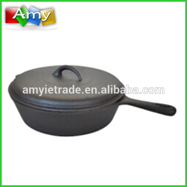 Factory Outlets Cast Iron Enamel Coated Round Dutch Oven - cast iron fire pot, cast iron cookware – Amy