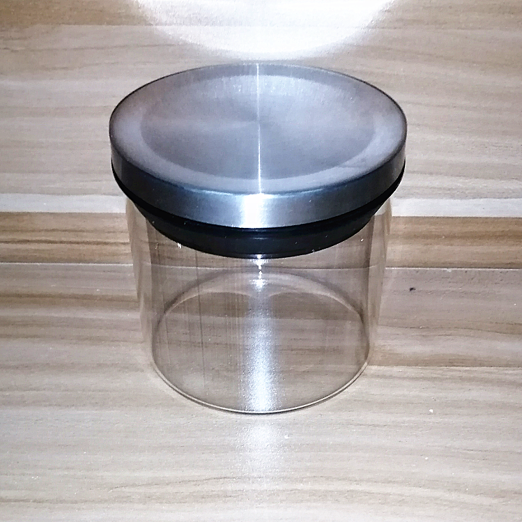 High Borosilicate Glass Storage Jar