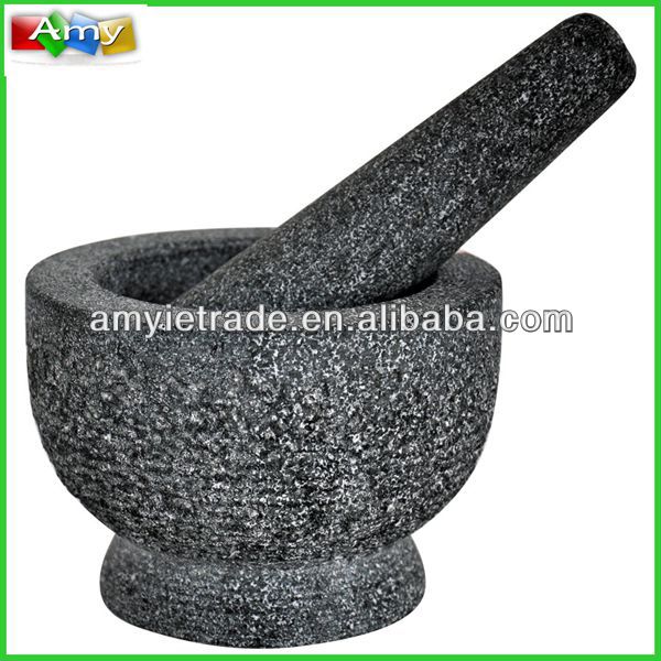 Hot Sale for Hot Sell Ceramic Deep Fry Pan - SM729 granite mortar and pestle set – Amy