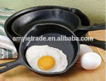 New Delivery for Cooking Cast Iron Pot - 3 Pieces Frying Pan Cookware Set – Amy