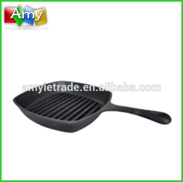 Best quality Cast Iron Sizzle Pan - cast iron grill pan, cast iron steak pan, rectangular cast iron frying pan – Amy