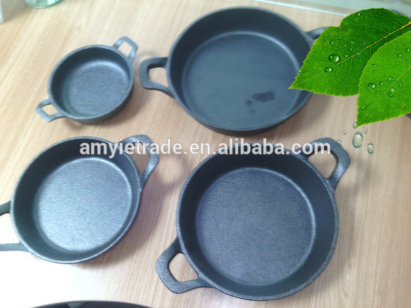 mini cast iron fry pan set/cast iron cookware Featured Image