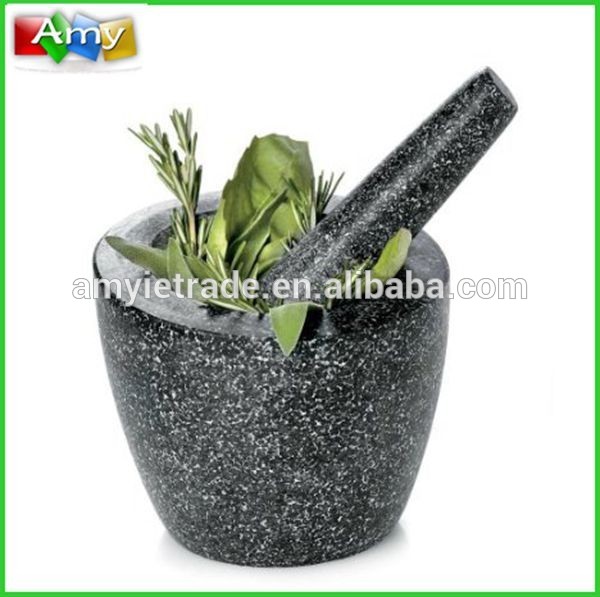 Hot Selling for Dutch Oven Set In Wooden Box Cast Iron Saucepan 7 Pieces - 6 Inch Granite Mortar And Pestle – Amy