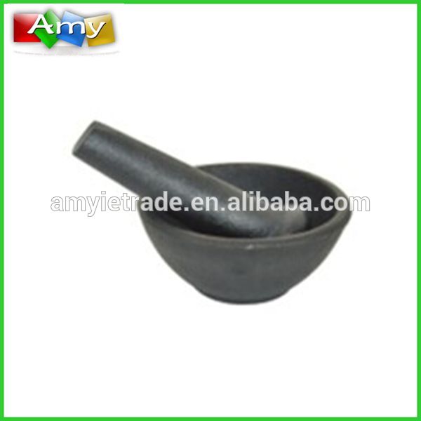 SW-A085 metal type cast iron mini mortar and pestle