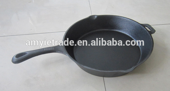cast iron fry pan, cast iron fry skillet,cast iron fry plate