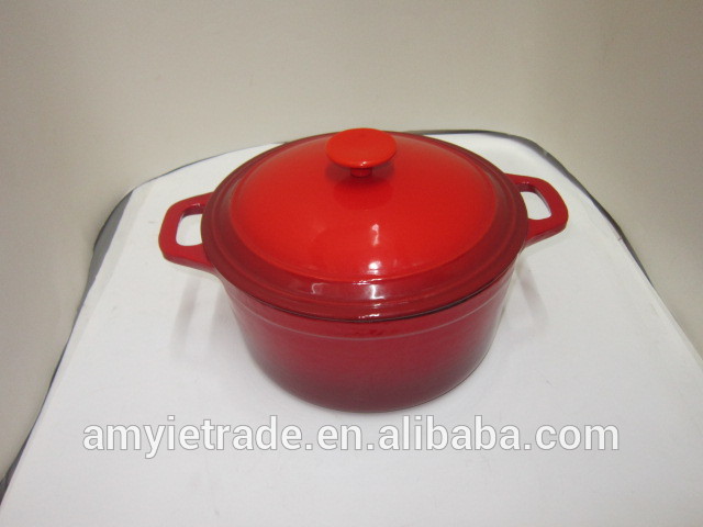 enameled cast iron casserole, enameled cast iron pot, preseasoned pot