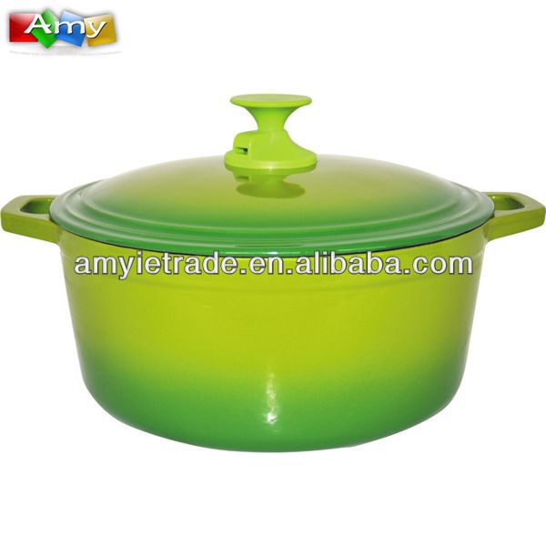 Hot sale Stainless Steel Hot Pot - 29 cm Enameled Cast Iron Casserole,Enamel Cast iron Cookware – Amy