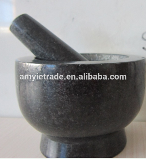 Bottom price Foldable Handle Grill Pan - mortar and pestle set, natural stone mortar and pestle – Amy
