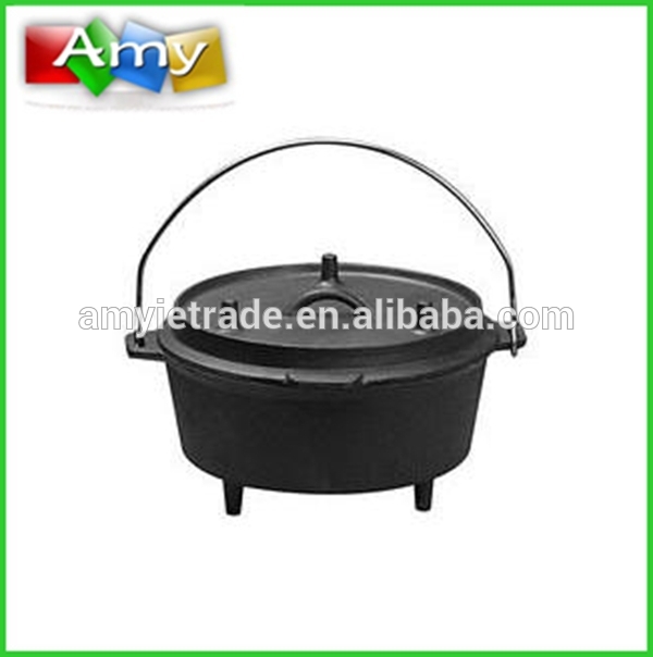 Manufacturing Companies for Cast Iron Grill Pan With Folding Handle - Camping Cast Iron Dutch Oven,Cast Iron Cookware – Amy