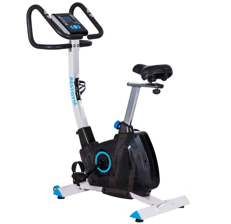 Motor Cycling Stationary Upright Fitness Exercise Bike for Home Use