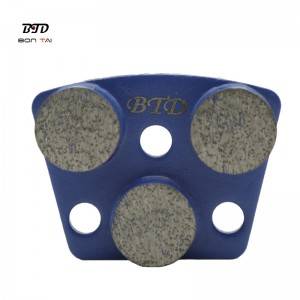 Good Wholesale Vendors China Trapezoid Grinding Plate Diamond Pads for Concrete Floor Grinder