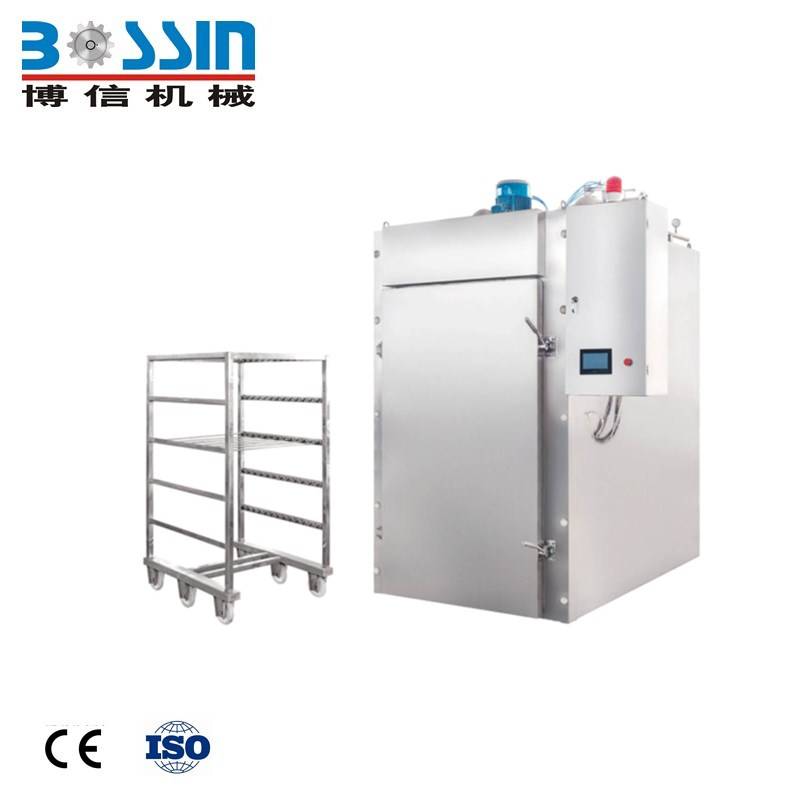 Factory price best construction stainless steel smokehouse trolley