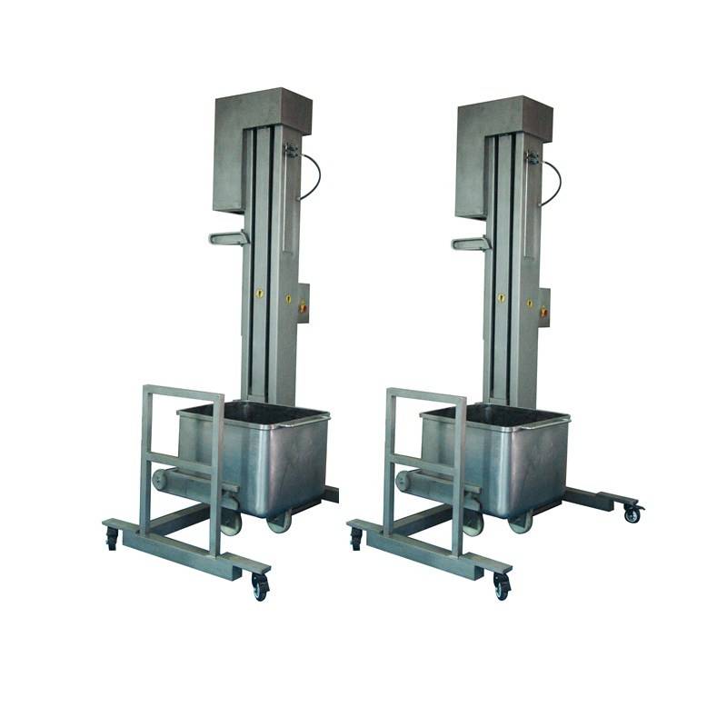 Super quality large scale meat elevator for trolley