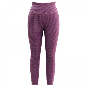Stretchy Fabric Complete Coverage Non See-Through Womens Sport Yoga Set