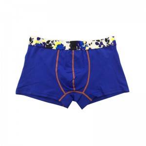 Zipper Pocket Quick Dry Ultra Elasticized Waistband Swimming Shorts