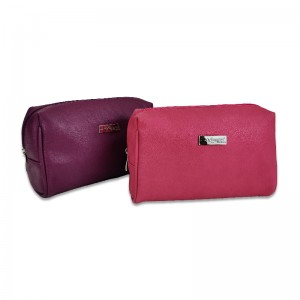 PU Leather Cosmetic Bag Makeup Case for Traveling