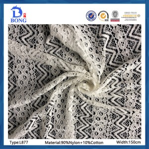 Knitting Lace Fabric L877-1