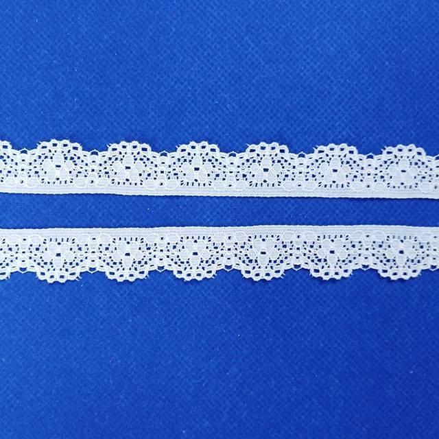 Excellent quality Eyelash Lace Trim For Apparel - Narrow underwear elastic stretch lace for lady ladies lingerie and garments – Bailong Lace