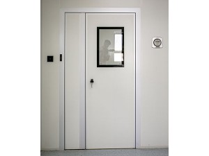 OEM Manufacturer Stainless Steel Safety Door - customized alu aluminum frame glass sliding security single double clean door – CESE2