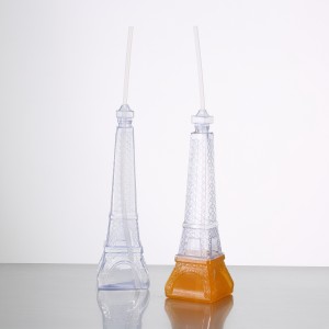 Factory source Custom Unbreakable Glass Cups - Charmlite Eiffel Tower Slush Yard Cup – 35oz / 1000ml – Charmlite