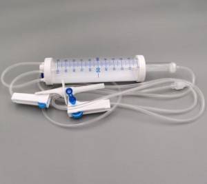 Burette infusion sets for pediatric medical hospital use